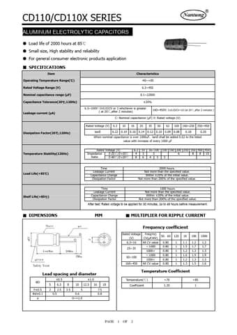  Datasheet Preview Page 1