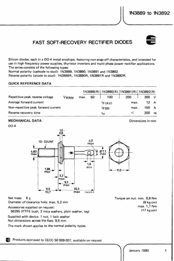 Datasheet Preview Page 1