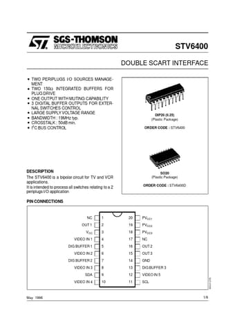  Datasheet Preview Page 1