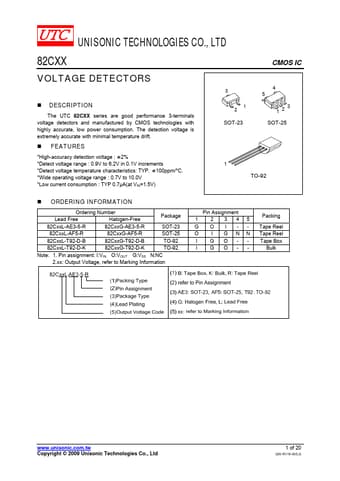  Datasheet Preview Page 1