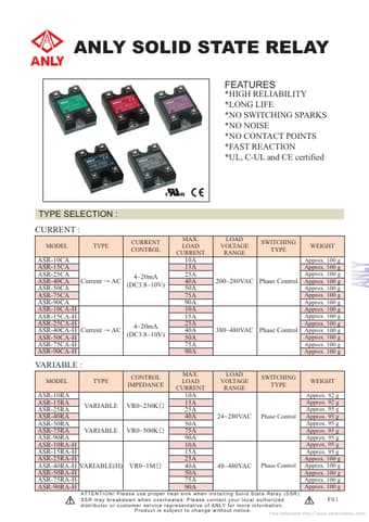  Datasheet Preview Page 1