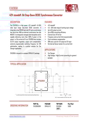  Datasheet Preview Page 1