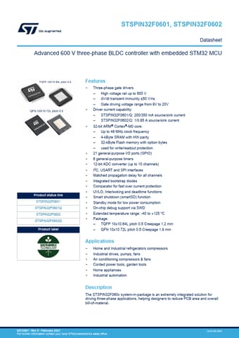  Datasheet Preview Page 1
