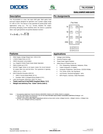  Datasheet Preview Page 1