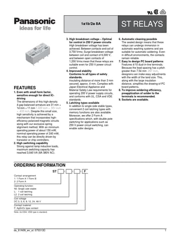  Datasheet Preview Page 1