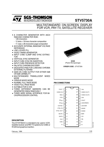 Datasheet Preview Page 1
