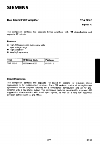  Datasheet Preview Page 1