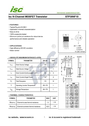  Datasheet Preview Page 1