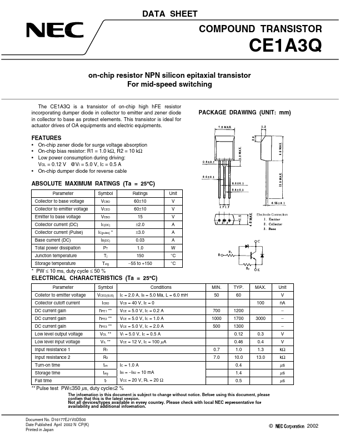  Datasheet Preview Page 1