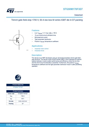  Datasheet Preview Page 1