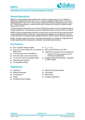  Datasheet Preview Page 1