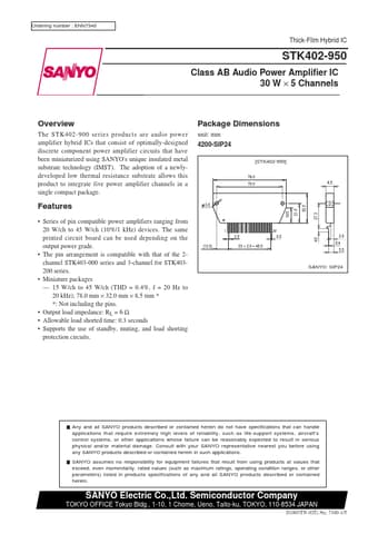  Datasheet Preview Page 1