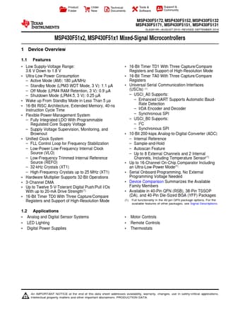  Datasheet Preview Page 1