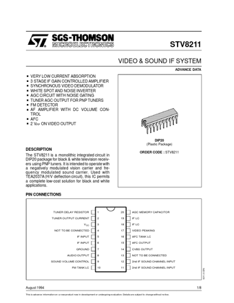  Datasheet Preview Page 1