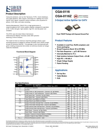  Datasheet Preview Page 1