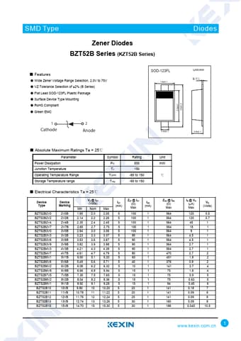  Datasheet Preview Page 1