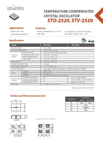  Datasheet Preview Page 1