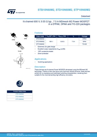  Datasheet Preview Page 1