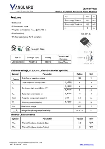  Datasheet Preview Page 1