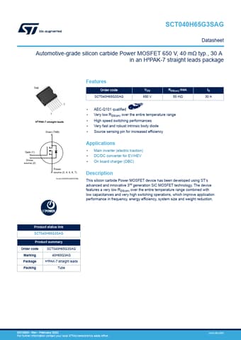  Datasheet Preview Page 1