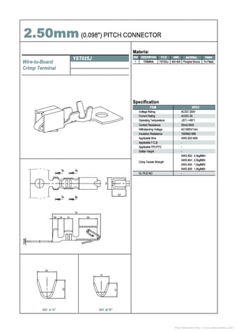  Datasheet Preview Page 1