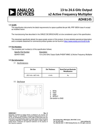  Datasheet Preview Page 1