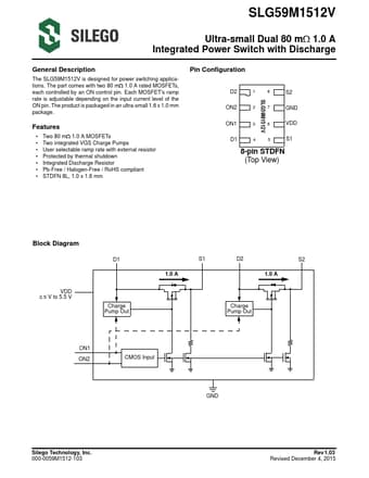  Datasheet Preview Page 1