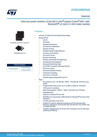  Datasheet Preview Page 1