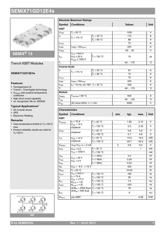  Datasheet Preview Page 1