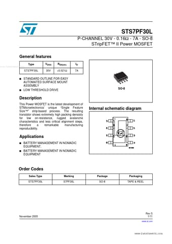  Datasheet Preview Page 1