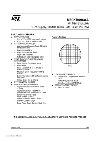  Datasheet Preview Page 1