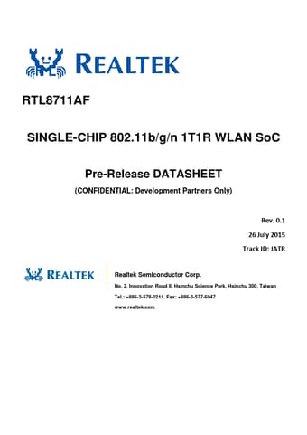  Datasheet Preview Page 1