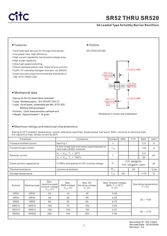  Datasheet Preview Page 1