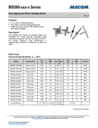  Datasheet Preview Page 1