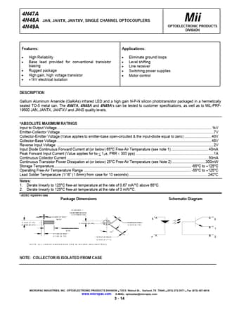  Datasheet Preview Page 1