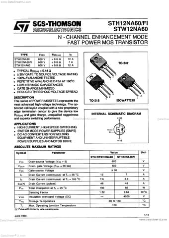 Datasheet Preview Page 1