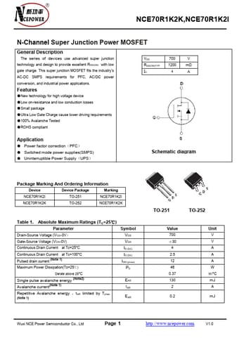  Datasheet Preview Page 1