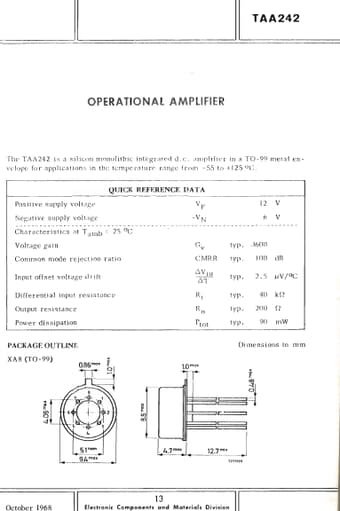  Datasheet Preview Page 1
