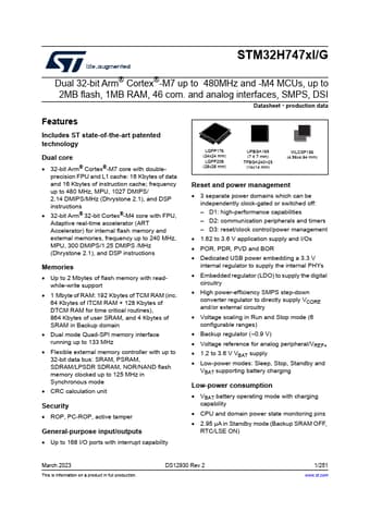  Datasheet Preview Page 1