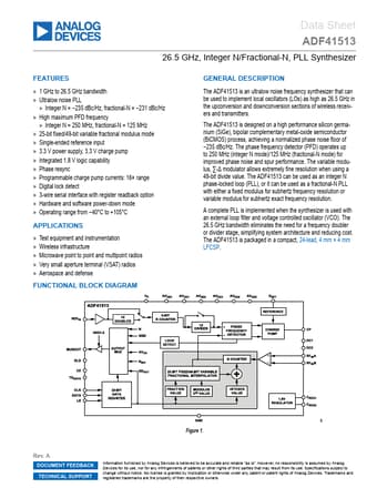  Datasheet Preview Page 1