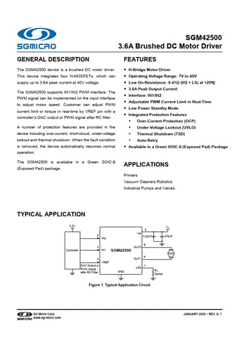  Datasheet Preview Page 1