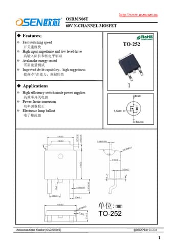  Datasheet Preview Page 1