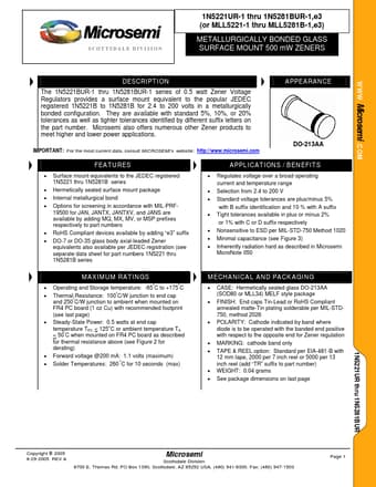  Datasheet Preview Page 1