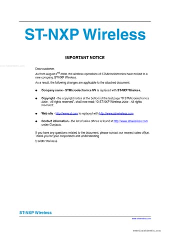  Datasheet Preview Page 1