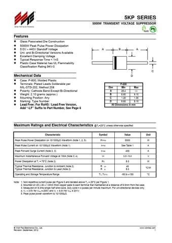  Datasheet Preview Page 1