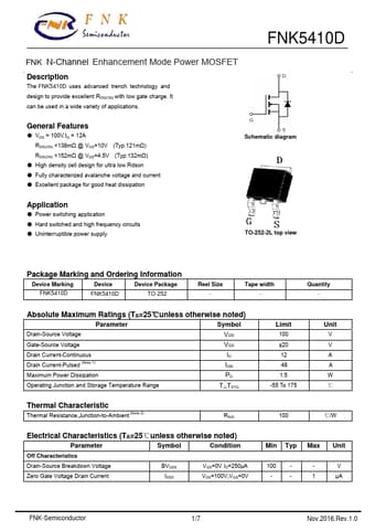  Datasheet Preview Page 1