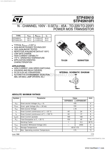  Datasheet Preview Page 1