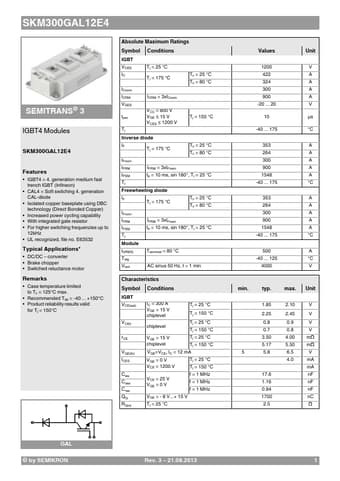  Datasheet Preview Page 1