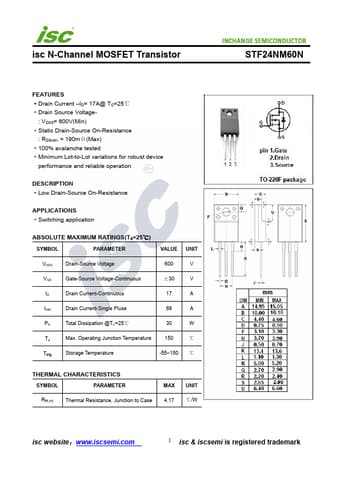  Datasheet Preview Page 1