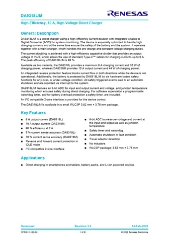  Datasheet Preview Page 1